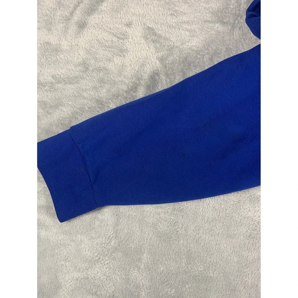 Polo Ralph Lauren Hoodie Mens XL Royal Blue Full Zip Pony Logo Sweatshirt